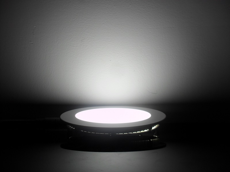 โคมไฟ LED Down Light 18w แบบบาง หน้ากลม แสงสีขาว 9นิ้ว-2
